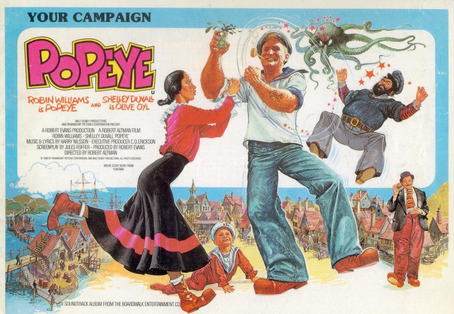 Risultati immagini per popeye 1980