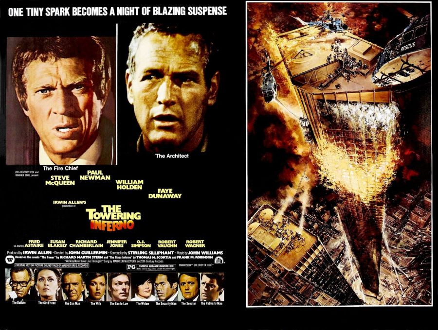 Risultati immagini per the towering inferno